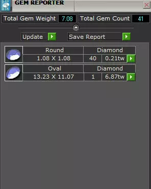 oval halo engagement jewelry ring  3D print model_7