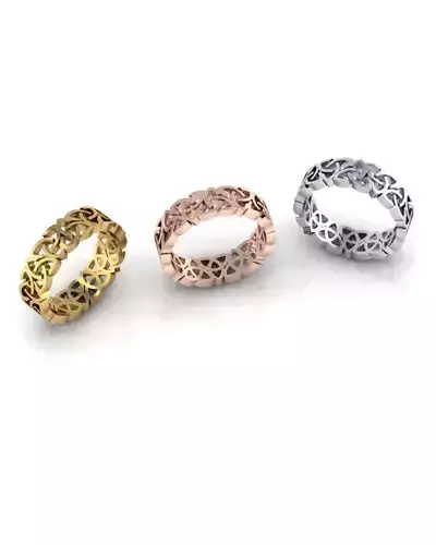 eternity gold ring 