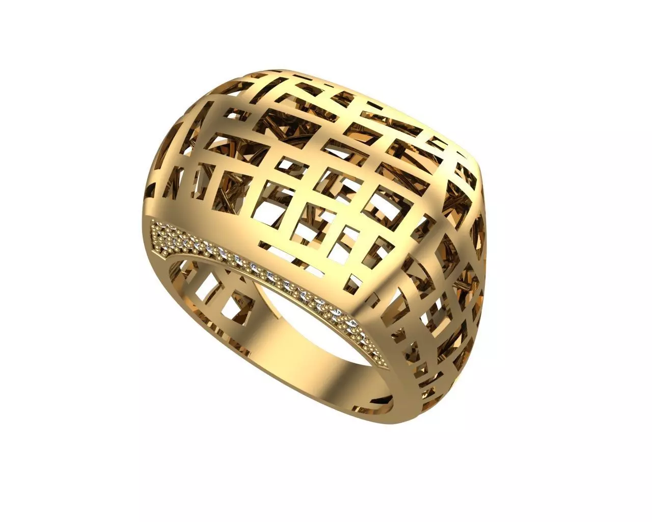 Ready Women Ring STL 3D Models 3D print model_0