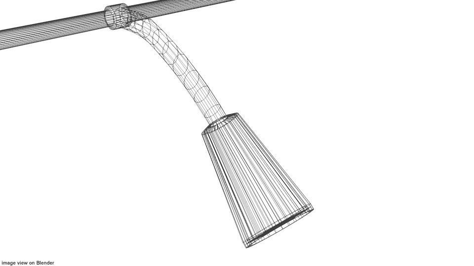 Shower Hose Type2 3D model_3