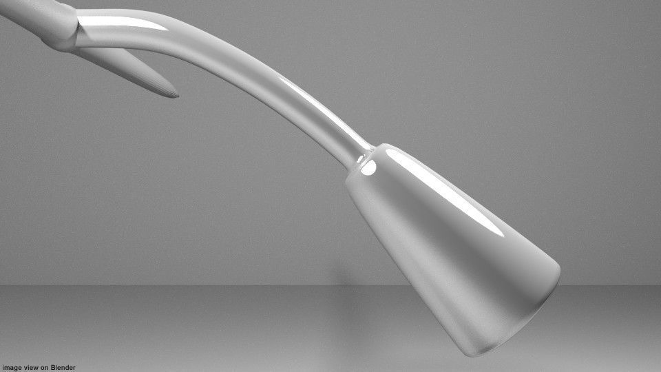 Shower Hose Type2 3D model_1