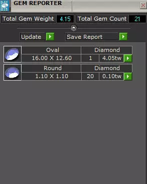 oval halo jewelry ring  3D print model_7