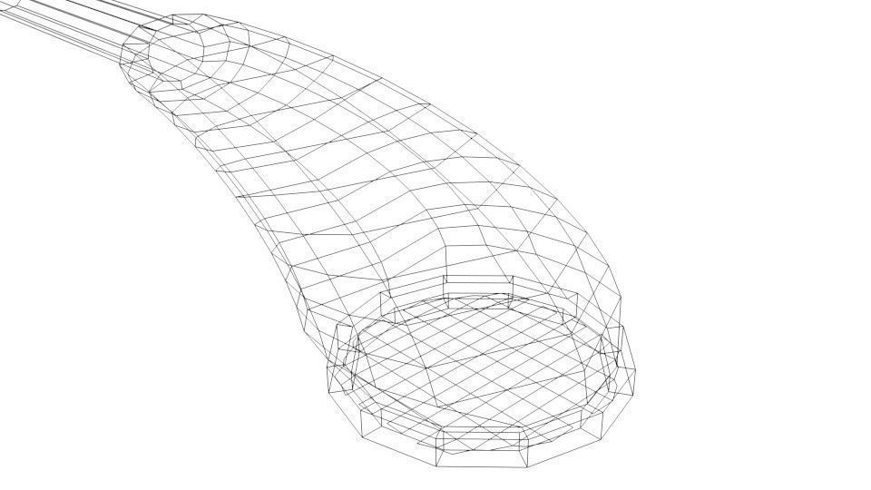 Shower Hose Type 3 3D model_3