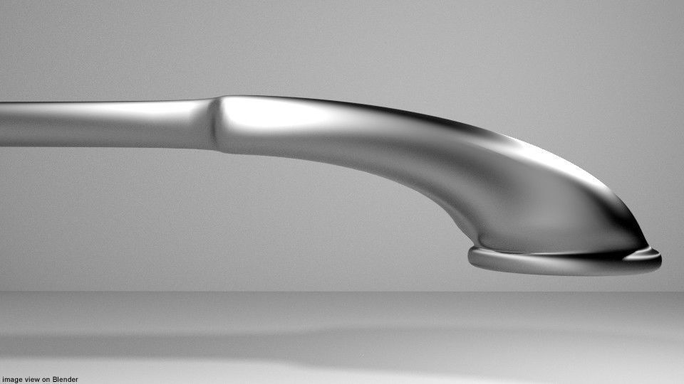 Shower Hose Type 3 3D model_1