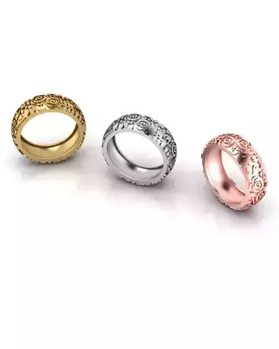 eternity gold ring