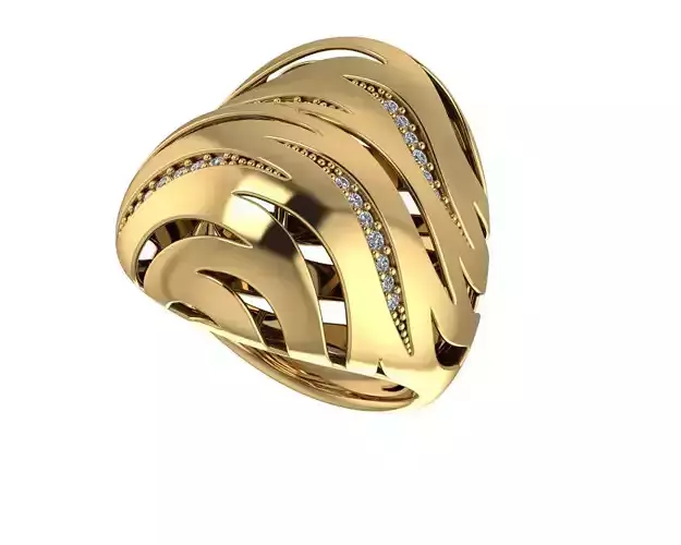 Ready Women Ring STL 3D Models 