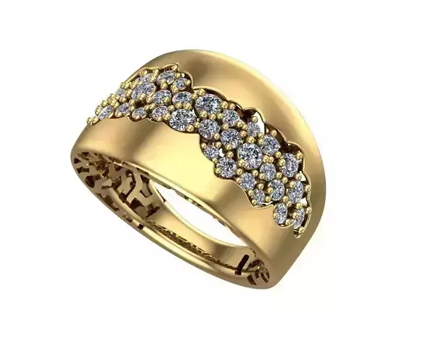 Ready Women Ring STL 3D Models 