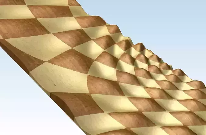 Relief panel for Artcam Voratinkliai