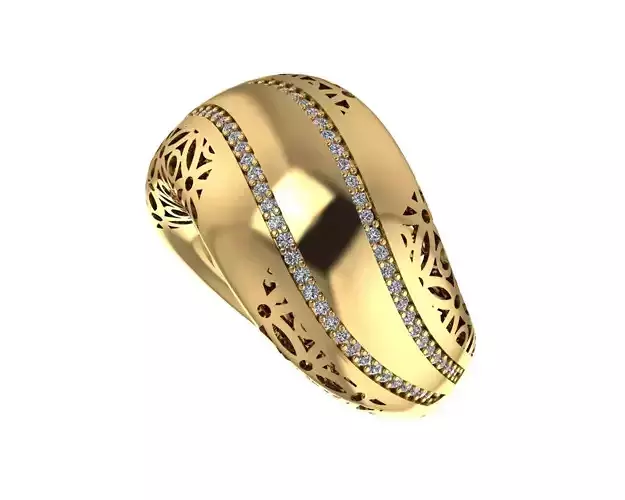 Ready Women Ring STL 3D Models