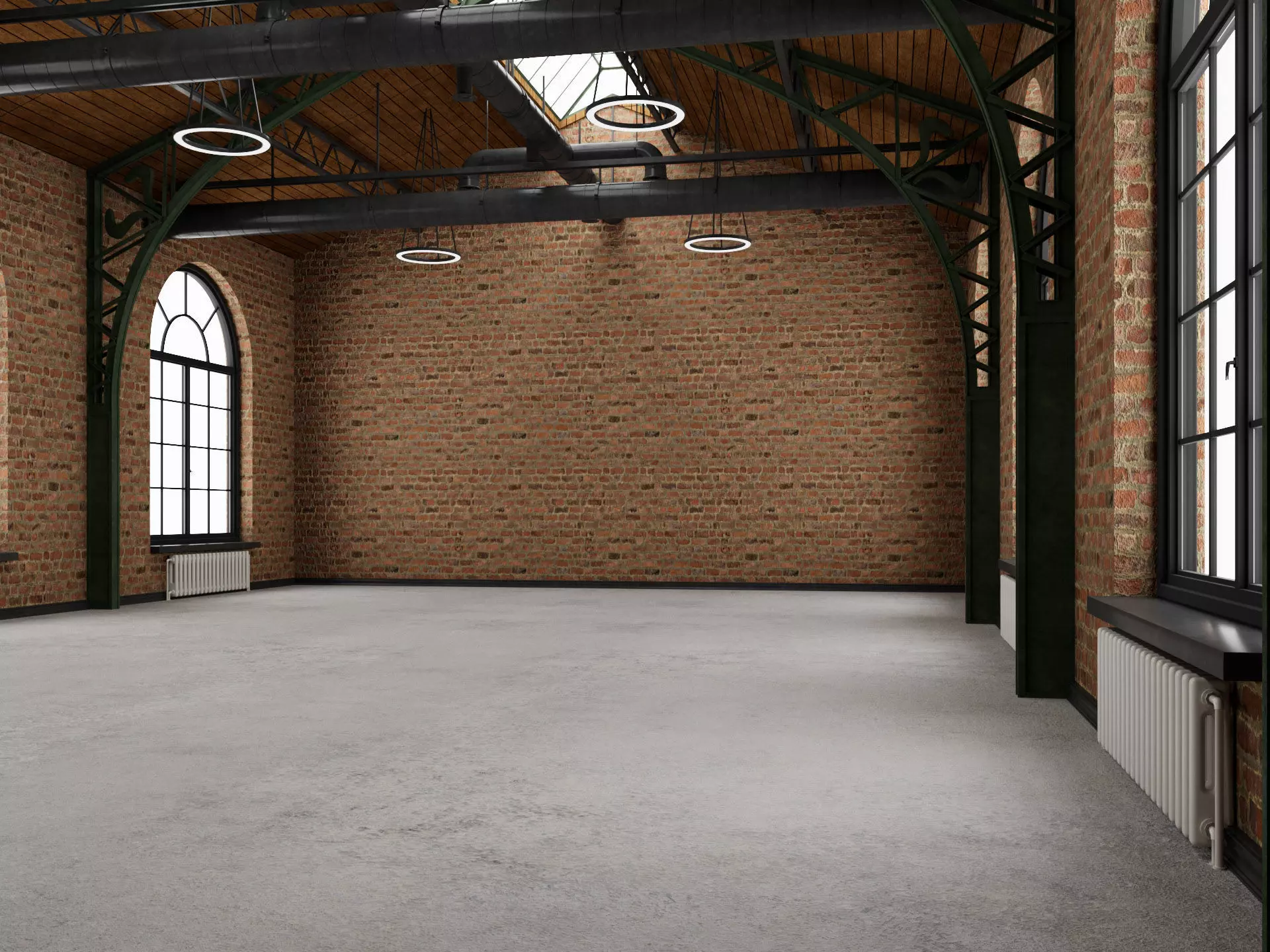 Loft interior 10 3D model_11