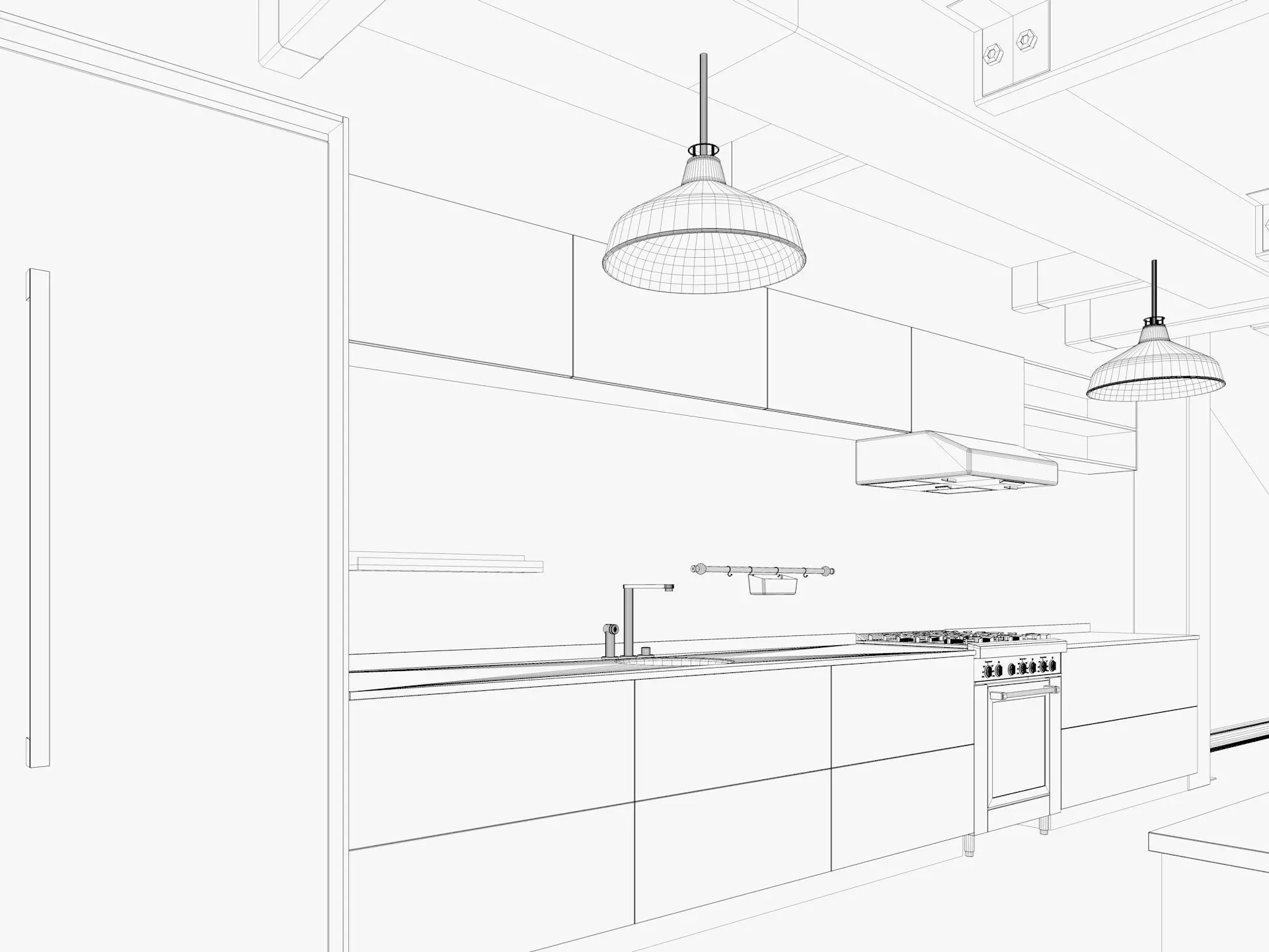 Loft interior 10 3D model_15
