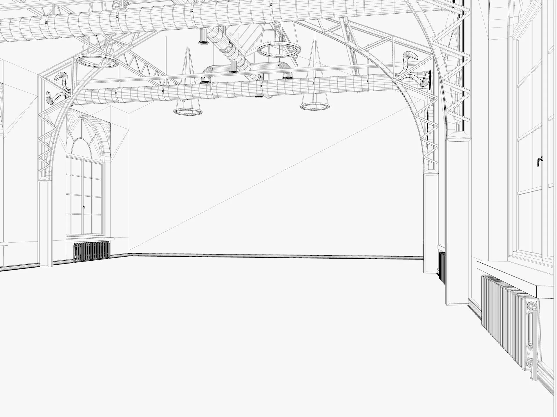 Loft interior 10 3D model_21