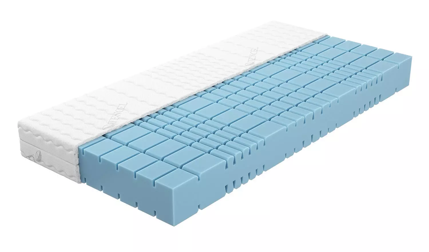 Mattress 3d model exploded view 3D model_0
