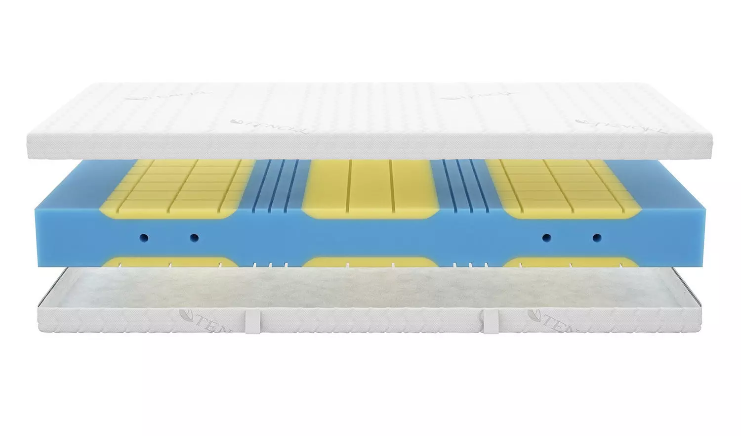 Mattress 3d model exploded view 3D model_5