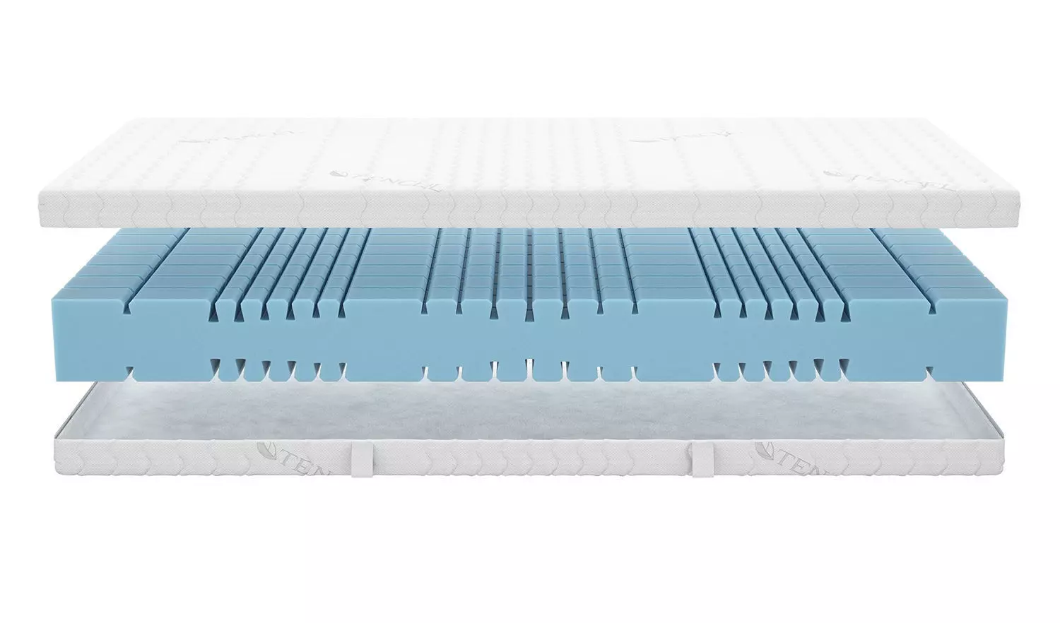 Mattress 3d model exploded view 3D model_2