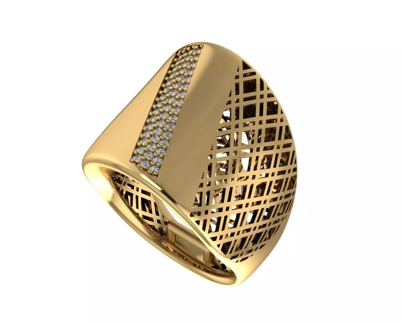 Ready Women Ring STL 3D Models 3D print model_0