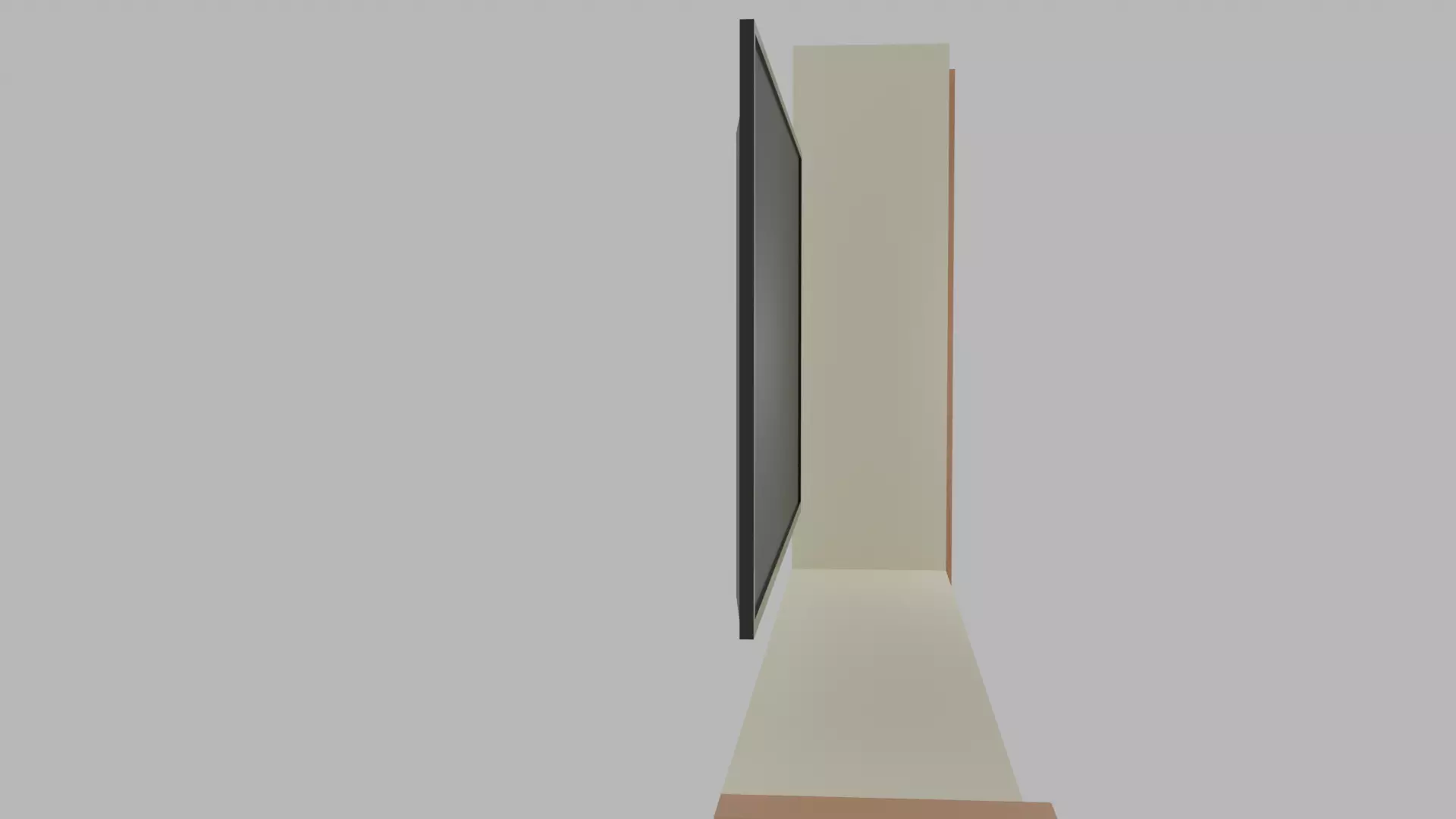 Modern TV cabinet with Decorative Vases and Books 3D Model Low-poly 3D model_6