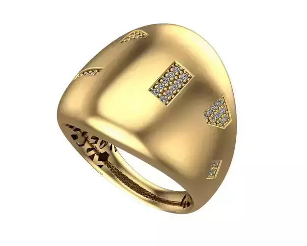 Ready Women Ring STL 3D Models