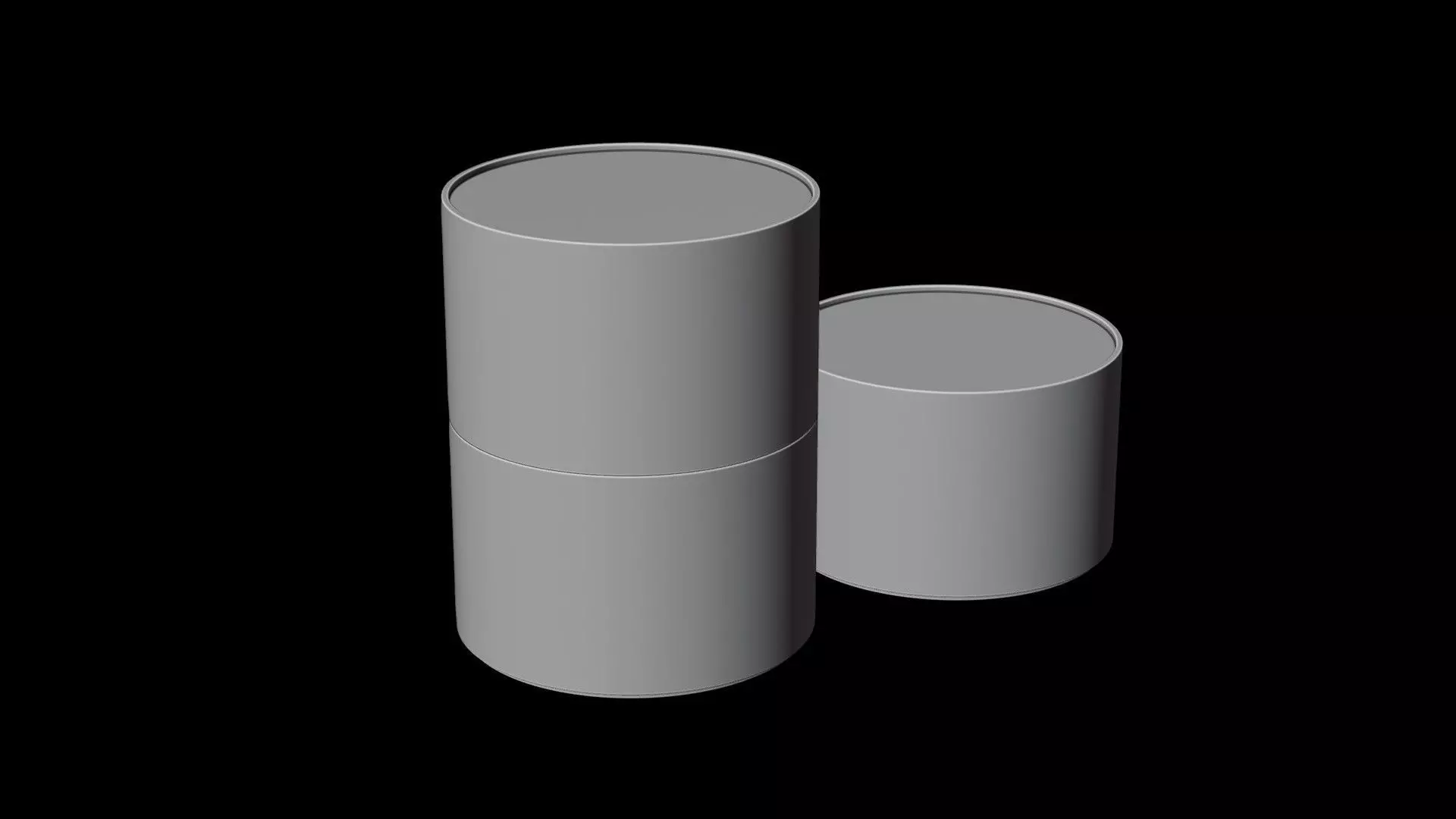 bedside cabinet 3D model_11