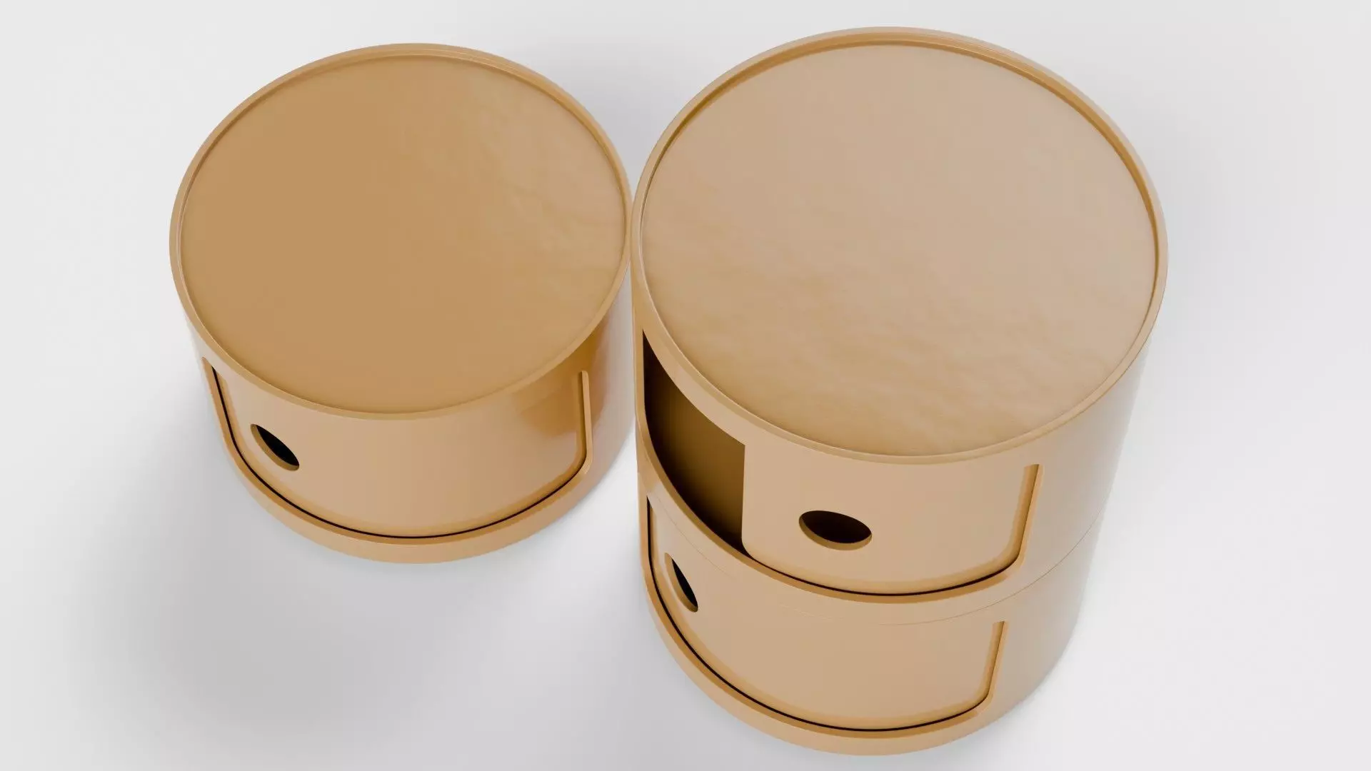 bedside cabinet 3D model_4