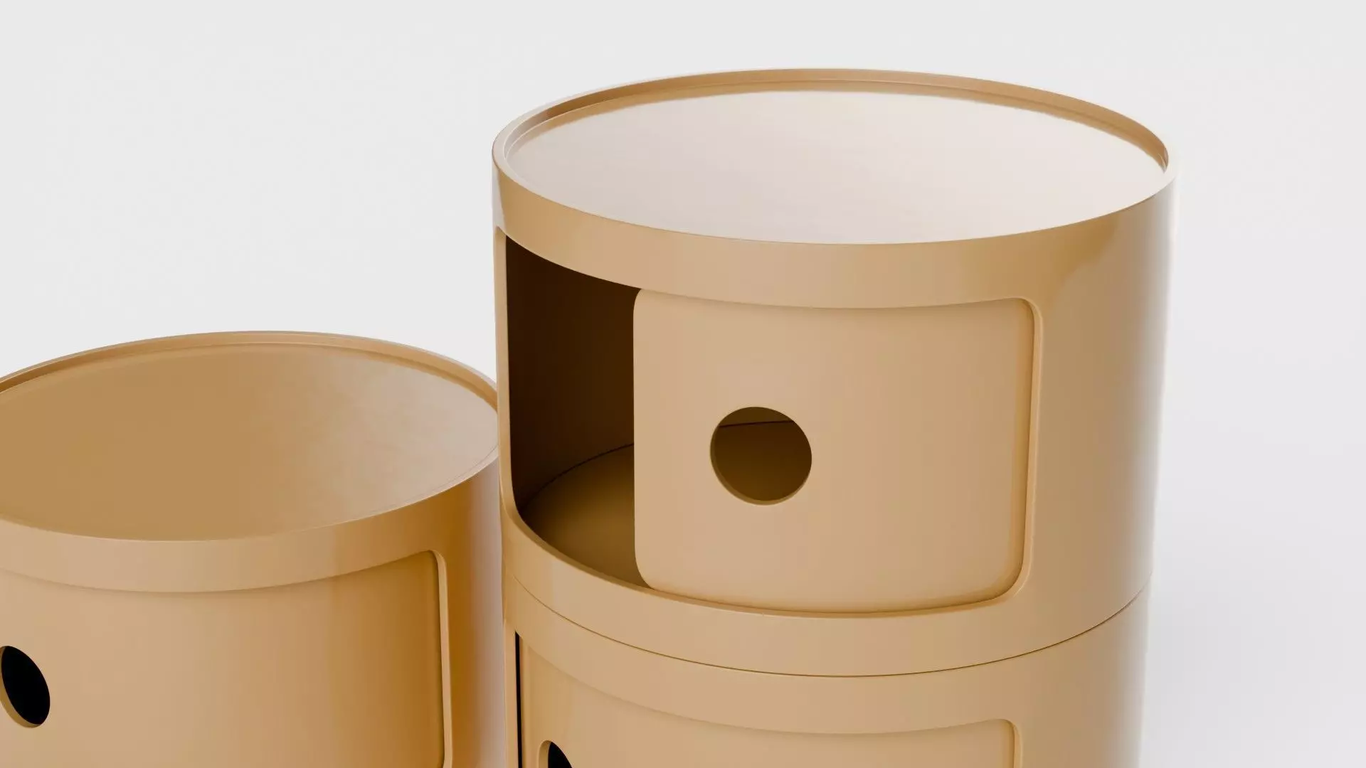 bedside cabinet 3D model_3