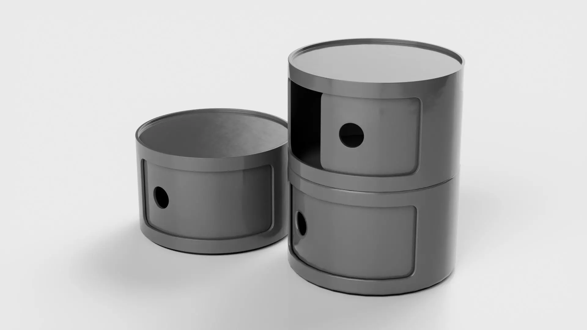 bedside cabinet 3D model_8