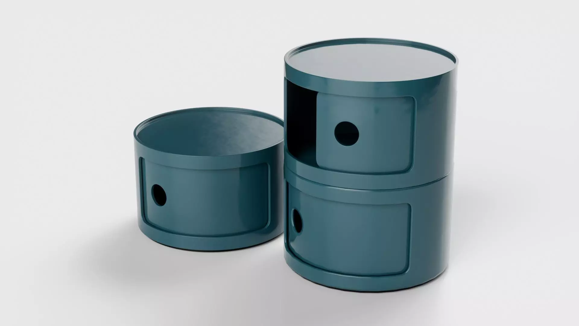 bedside cabinet 3D model_7