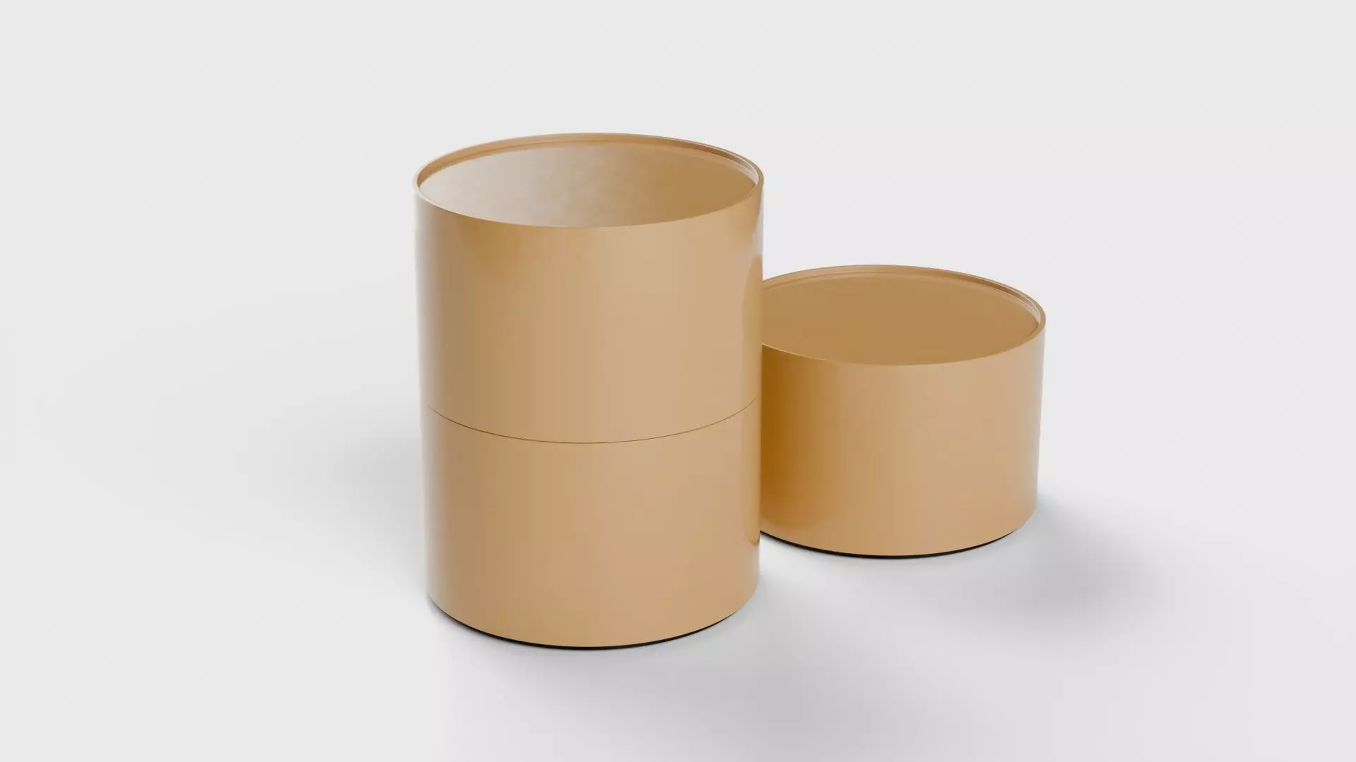 bedside cabinet 3D model_2