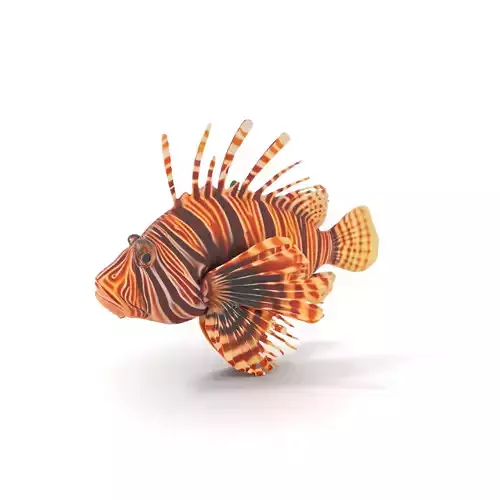 Vibrant Lionfish Aquatic model pack