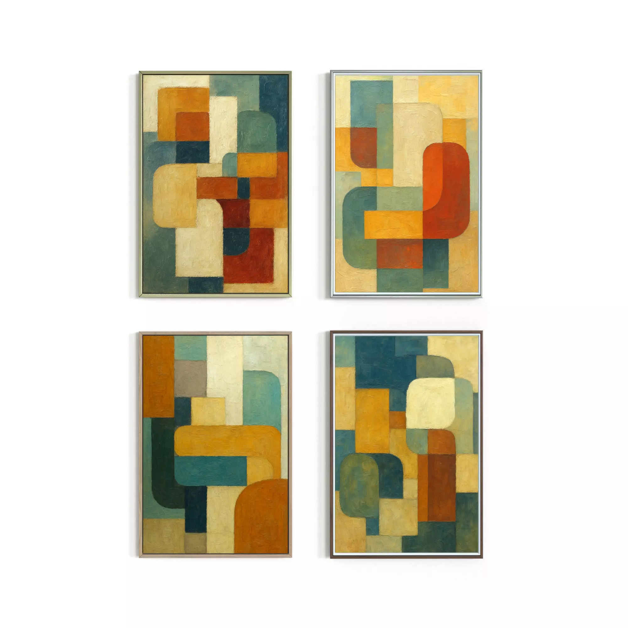 Picture with frame N-003 3D model_5