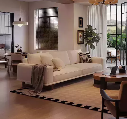 Interior Living Room Scene 16