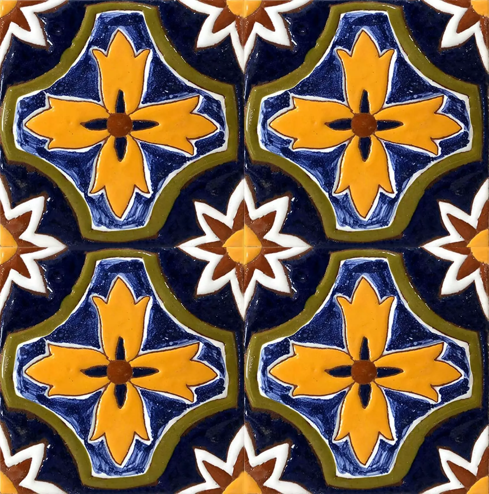Talavera Ceramic Tiles Texture_0