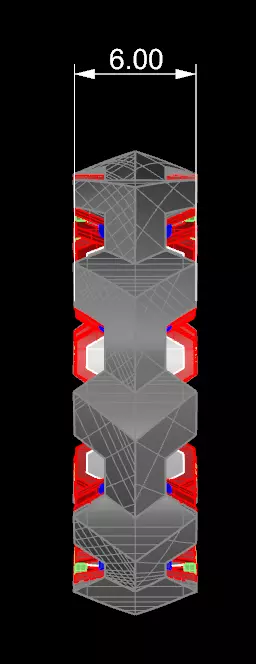 Armor Ring Without Diamond 3D print model_4