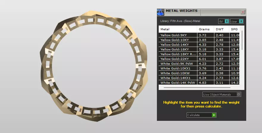 Armor Ring Without Diamond 3D print model_5
