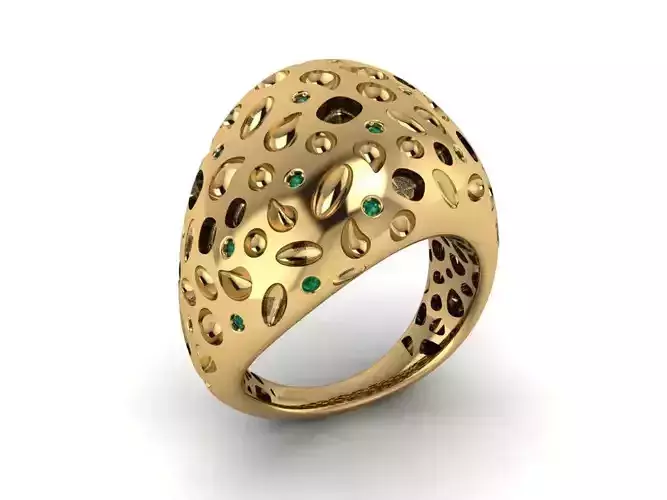 Ready Women Ring STL 3D Models 3D print model