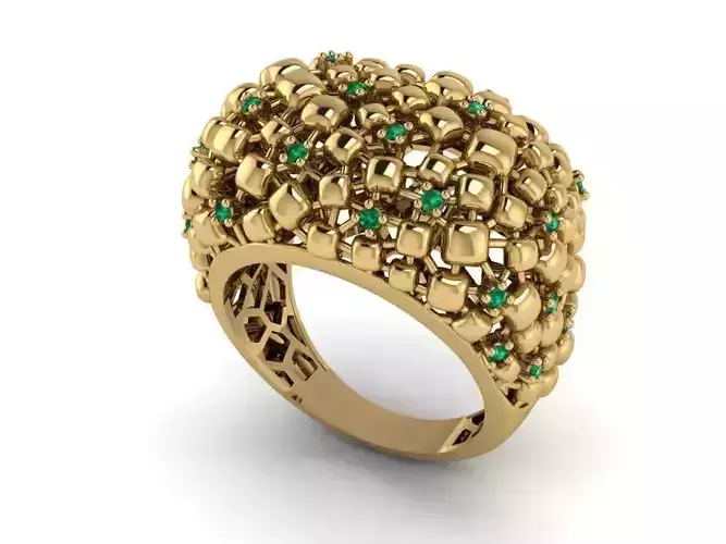 Ready Women Ring STL 3D Models 3D print model