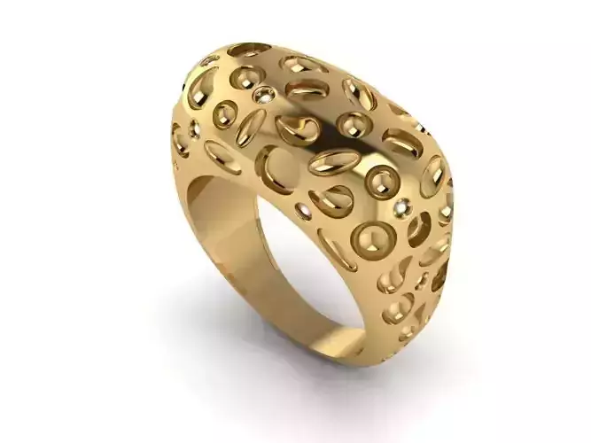 Ready Women Ring STL 3D Models 3D print model