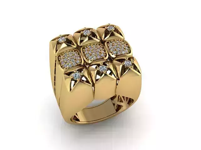 Ready Women Ring STL 3D Models 3D print model