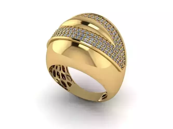 Ready Women Ring STL 3D Models