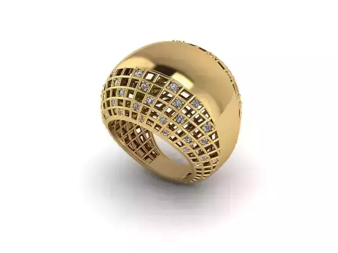 Ready Women Ring STL 3D Models 3D print model