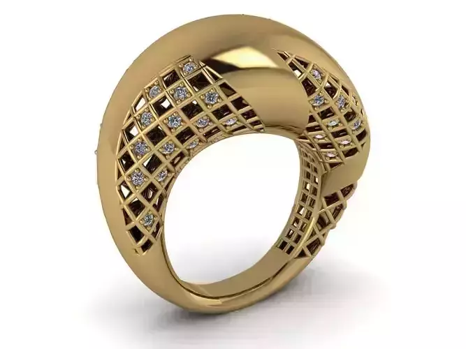 Ready Women Ring STL 3D Models 3D print model