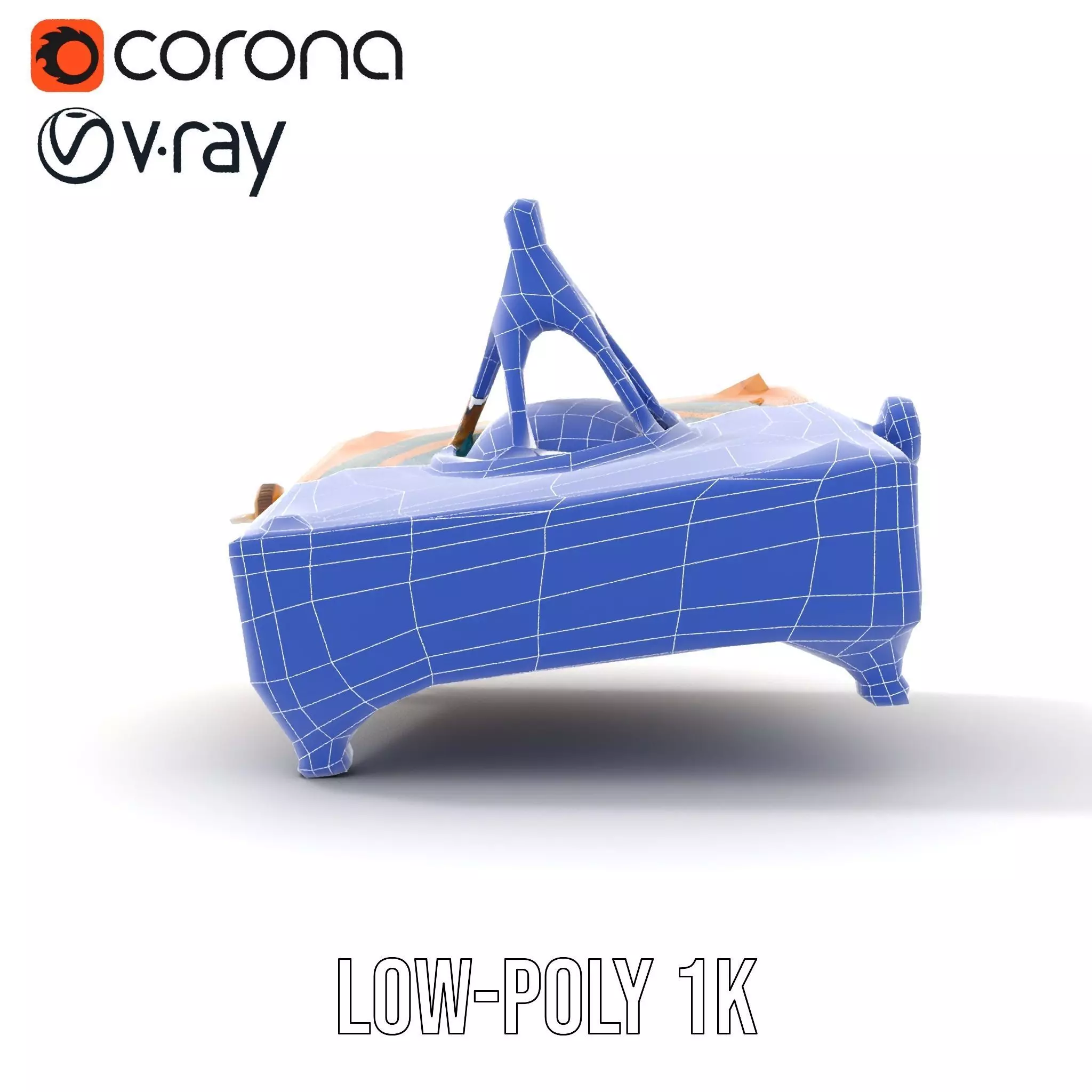 Golden Astro Sundial model pack Low-poly 3D model_32