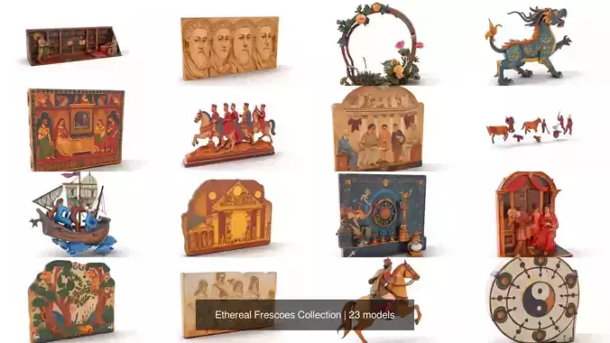 Ethereal Frescoes Collection 