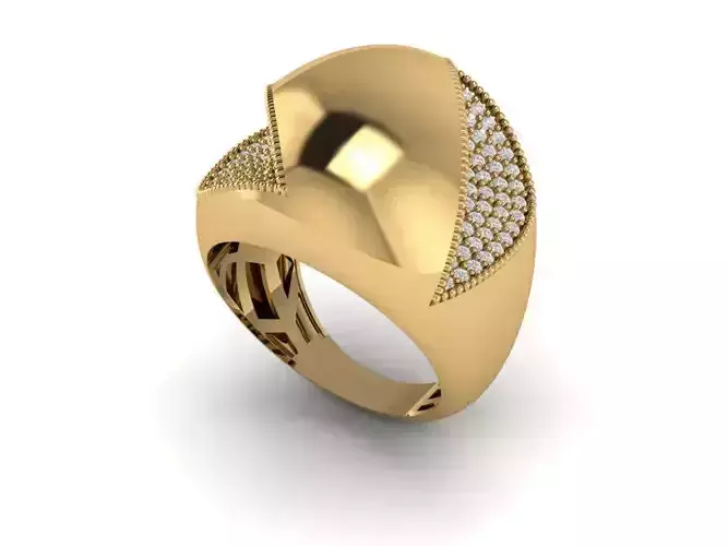 Ready Women Ring STL 3D Models 3D print model