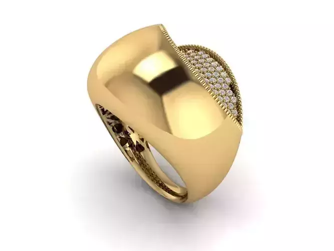 Ready Women Ring STL 3D Models 3D print model