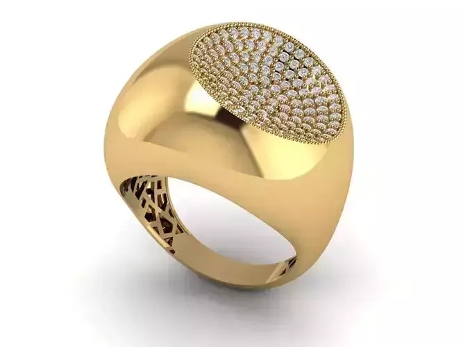 Ready Women Ring STL 3D Models 3D print model