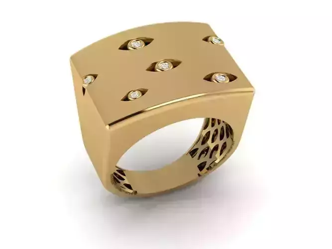 Ready Women Ring STL 3D Models