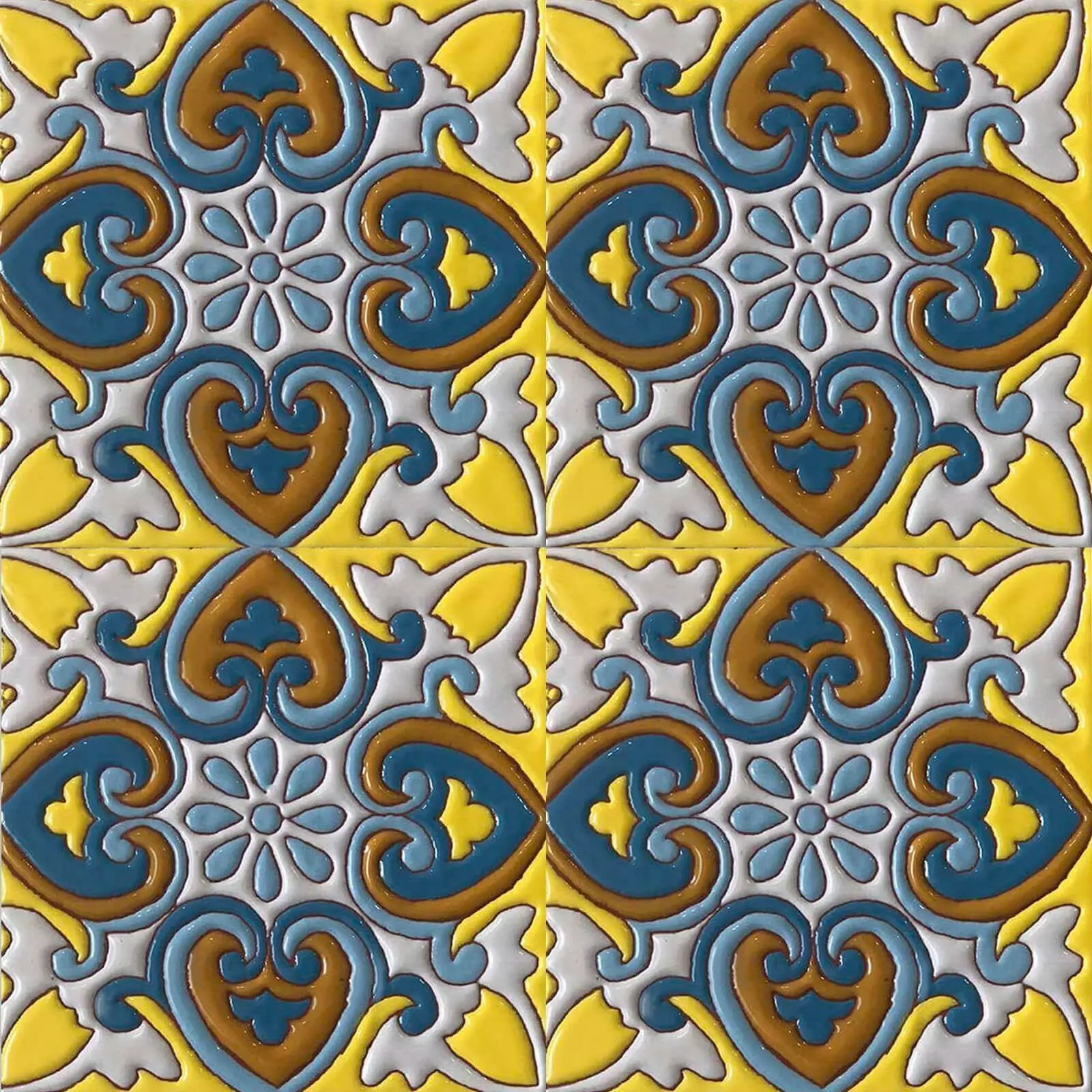 Talavera Ceramic Tile Texture Texture_0