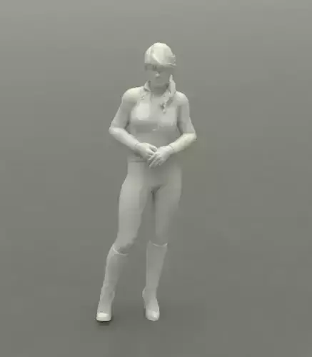     Grid Girl in a Catsuit 01