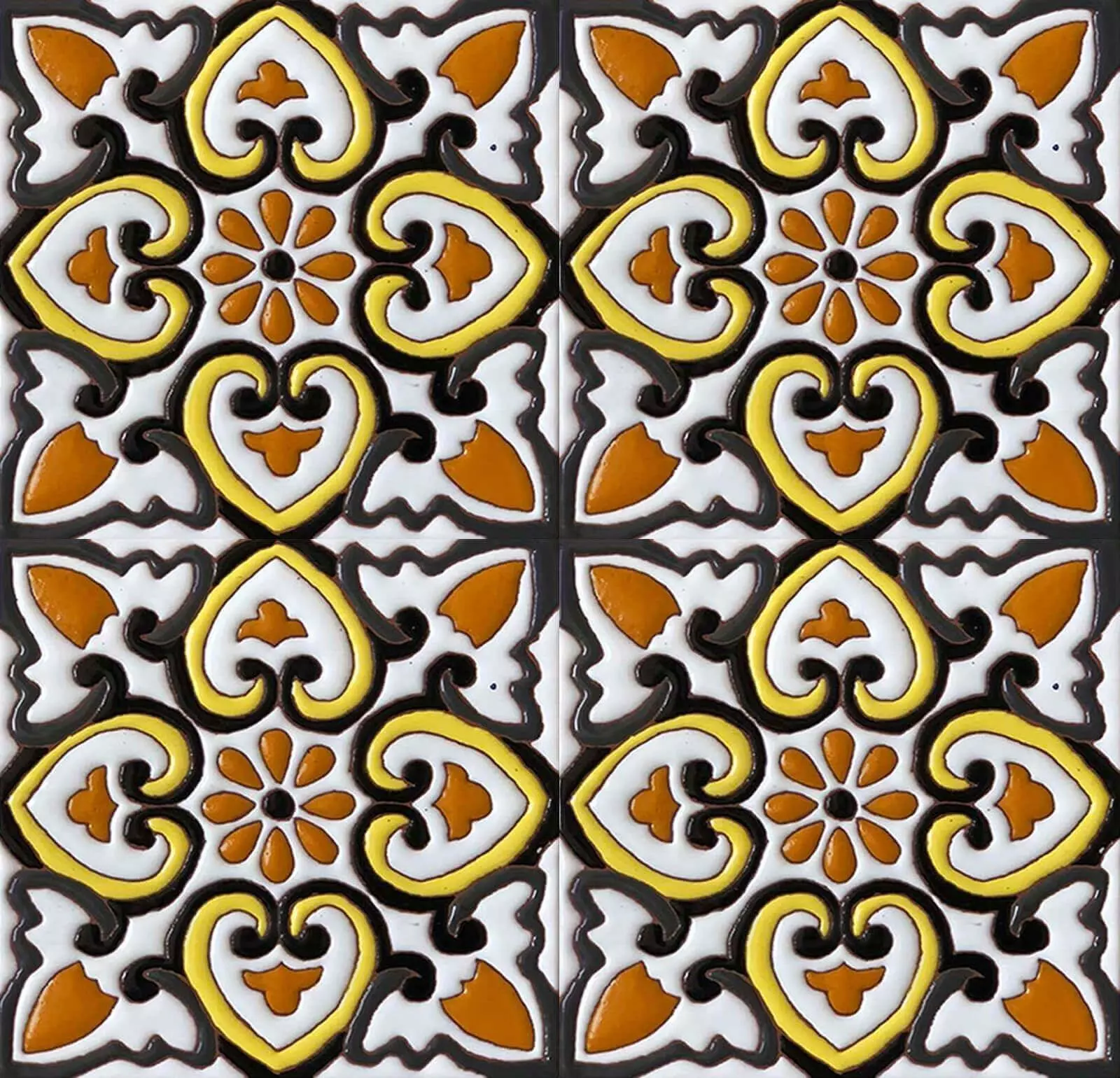 Talavera Ceramic Tile Texture Texture_0